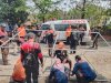 RELAWAN  KECAMATAN DI KABUPATEN KLATEN GABUNGAN MENGIKUTI PELATIHANAN PENANGULANGAN KEBENCANAAN 