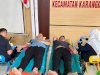 SAMBUT HARI JADI KLATEN KE-222  KECAMATAN KARANGDOWO GELAR AKSI SOSIAL DONOR DARAH SERENTAK