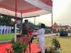 RIBUAN PESERTA IKUTI  UPACARA HUT RI KE-81 TINGKAT KECAMATAN KARANGDOWO DI LAPANGAN KARANGWUNGU