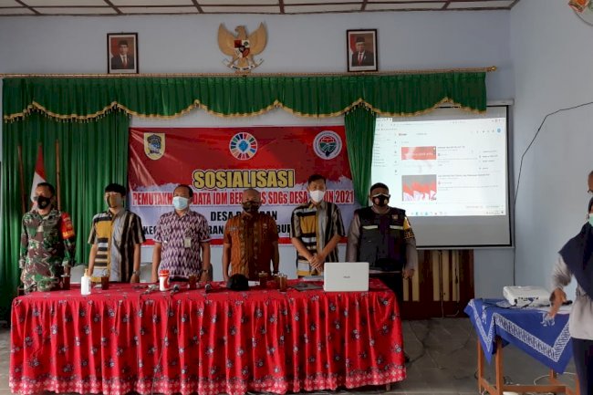 Sosialisasi Pemutakhiran Data IDM Berbasis SDGs Desa di Desa Pugeran Kecamatan Karangdowo