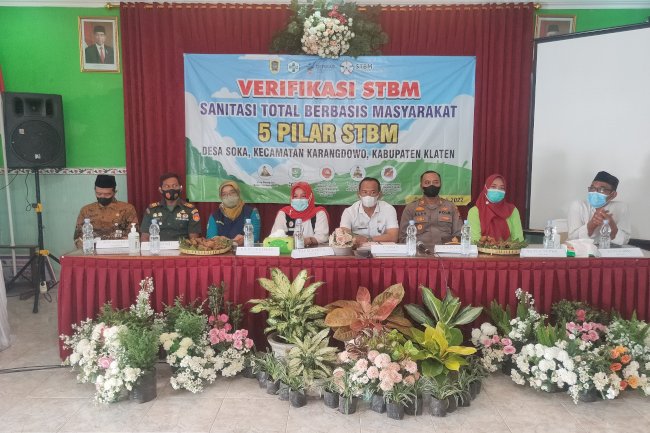 Verifikasi Sanitasi Total Berbasis Masyarakat (STBM) di Desa Soka Kecamatan Karangdowo