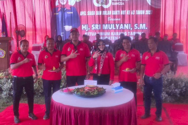 Apel Siaga dan Bulan Bakti HUT Ke 63 Karang Taruna Tahun 2023 oleh Karang Taruna Klaten