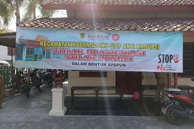 Upaya pencegahan Korupsi di Kecamatan Karangdowo
