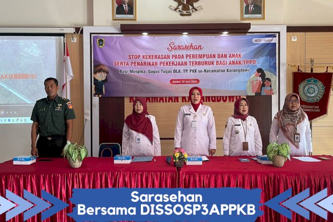 Sarasehan Stop Kekerasan Pada Perempuan & Anak Serta Penarikan Pekerjaan Terburuk Bagi Anak