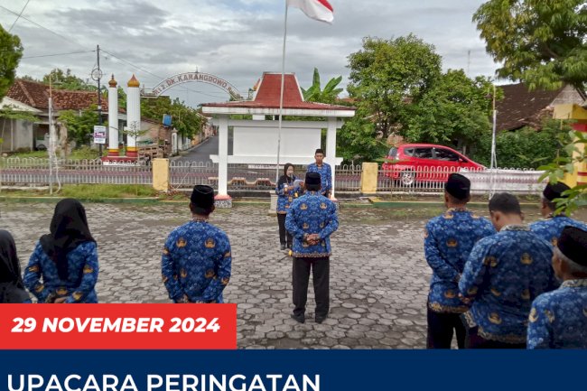 Peringatan Hari KORPRI Ke-53 Tahun 2024 Kecamatan Karangdowo