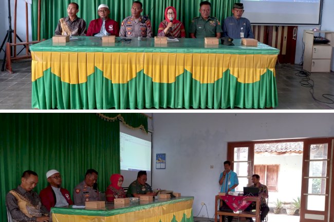 Rakor Wawasan Kebangsaan & Ketahanan Nasional di wilayah Kecamatan Karangdowo