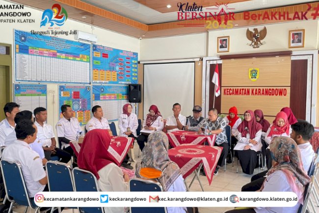 Kegiatan Evaluasi KELANA & DEKELA di Wilayah Kecamatan Karangdowo