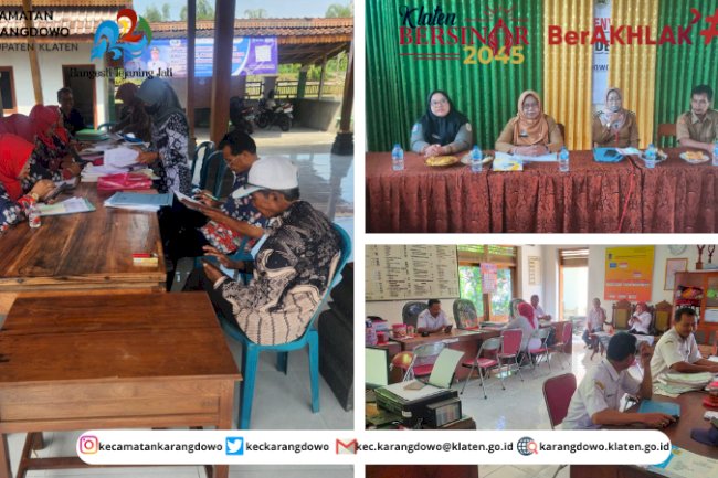 Penilaian Lomba Tertib Administrasi Desa Tingkat Kecamatan Tahun 2025