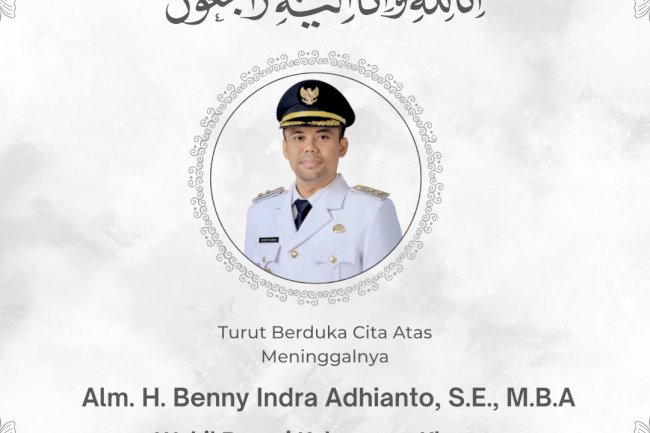 KELUARGA BESAR KECAMATAN KARANGDOWO  BERDUKA CITA YANG MENDALAM ATAS WAFATNYA BAPAK WAKIL BUPATI KLATEN