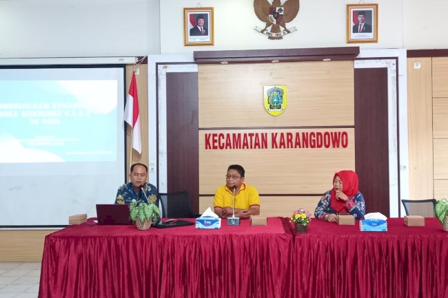 KECAMATAN KARANGDOWO ADAKAN BIMTEK SISKEUDES BAGI BENDAHARA DESA