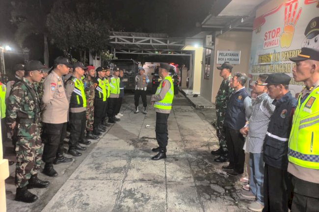 FORKOMPIMCAM  GELAR APEL BERSAMA GUNA MENCIPTAKAN KONDUSIFITAS  JELANG IDUL FITRI  1447 H