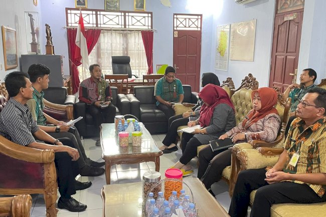  HARI PERTAMA MASUK SETELAH CUTI LEBARAN  DIPASTIKAN PELAYANAN KECAMATAN BERJALAN OPTIMAL