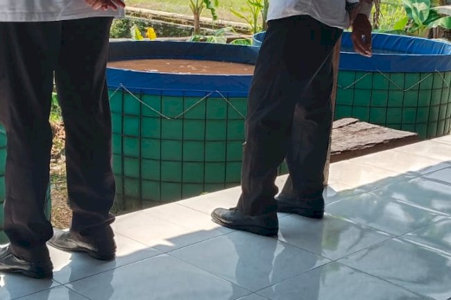 CAMAT MONITORING  KETAHANAN PANGAN BUMDES  TUMPUKAN KARANGDOWO 