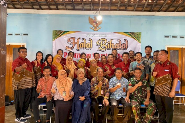 Halal Bi-halal Sekretaris Desa se-Kecamatan Karangdowo Pererat Silaturahmi dan Sinergi 
