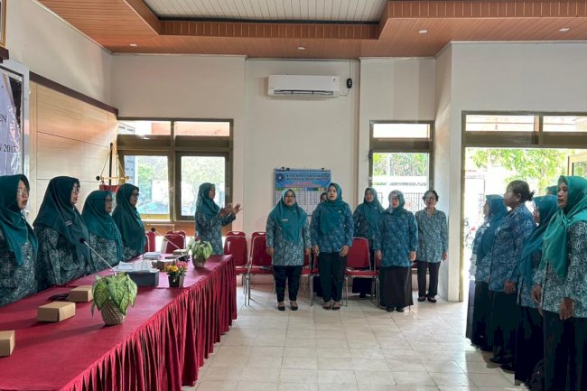 TP PKK KARANGDOWO PERSIAPKAN PEMBINAAN  PKK DESA BINAAN