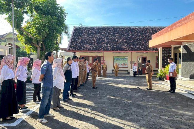 APEL PAGI KECAMATAN KARANGDOWO JADI MOMENTUM SINERGI PEGAWAI DAN TINGKATKAN KINERJA