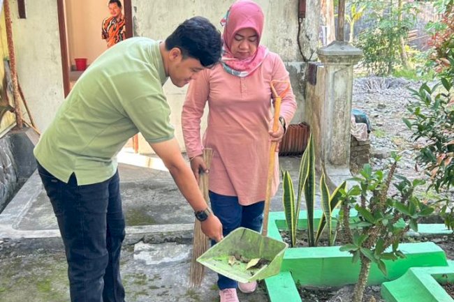 “JUMAT ASRI “  KERJA BAKTI DAN GIAT PILAH SAMPAH KECAMATAN KARANGDOWO