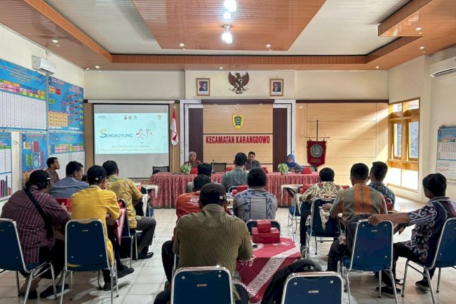 OPTIMALKAN PENDAPATAN DAERAH KECAMATAN KARANGDOWO SOSIALISASIKAN SENGKUYUNG