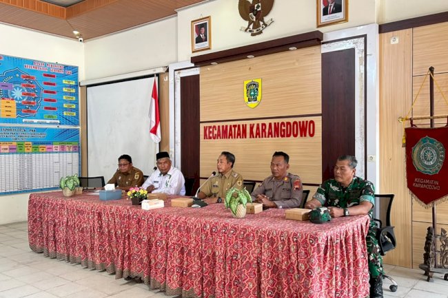 KECAMATAN KARANGDOWO PERSIAPAN SEJAK DINI  MENYAMBUT HARI JADI KLATEN KE-222 DAN HUT RI KE-81 TAHUN 2026 