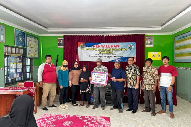 PESAN CAMAT PADA PENERIMA BLT DD DESA SOKA KARANGDOWO