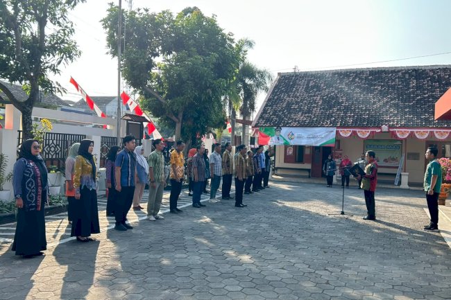 APEL INTEGRITAS  KECAMATAN KARANGDOWO PERKUAT DISIPLIN DAN KOMITMEN APARATUR PELAYAN MASYARAKAT