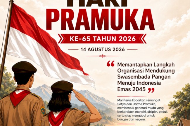 SEJARAH  PRAMUKA DI INDONESIA ( 14 Agustus 1961 - 14 Agustus 2026 )