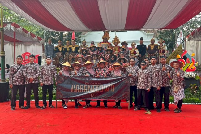 KECAMATAN KARANGDOWO TAMPIL MEMUKAU DALAM KARNAFAL BUDAYA KABUPATEN KLATEN TAHUN 2026