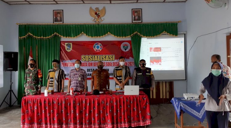 Sosialisasi Pemutakhiran Data IDM Berbasis SDGs Desa di Desa Pugeran Kecamatan Karangdowo