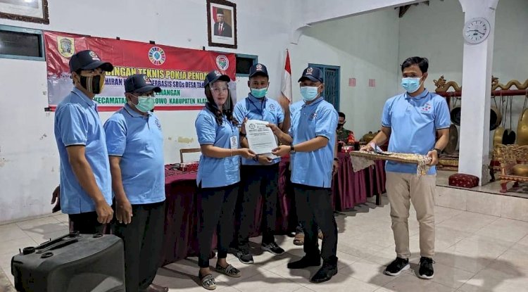 Bimtek Pemutakhiran Data IDM Berbasis SDGs Desa Tahun 2021 Desa Demangan Kecamatan Karangdowo