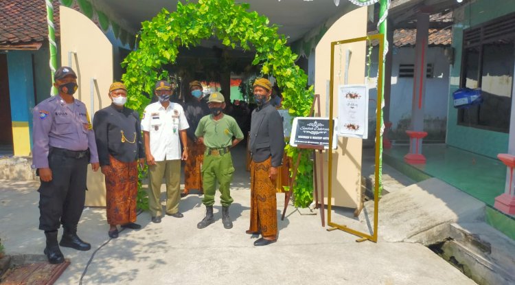 Satgas Covid-19 Kecamatan Karangdowo Melaksanakan Pemantauan Kegiatan Hajatan di Desa Bakungan, Kecamatan Karangdowo