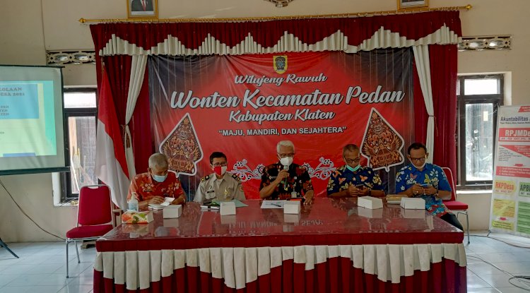 Empat Instansi Pemkab Klaten Lakukan Pendampingan Pengelolaan Keuangan Desa di Kecamatan Karangdowo