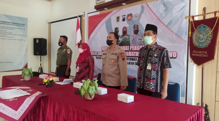 Deklarasi Damai Perguruan Silat dan Ormas Se Kecamatan Karangdowo
