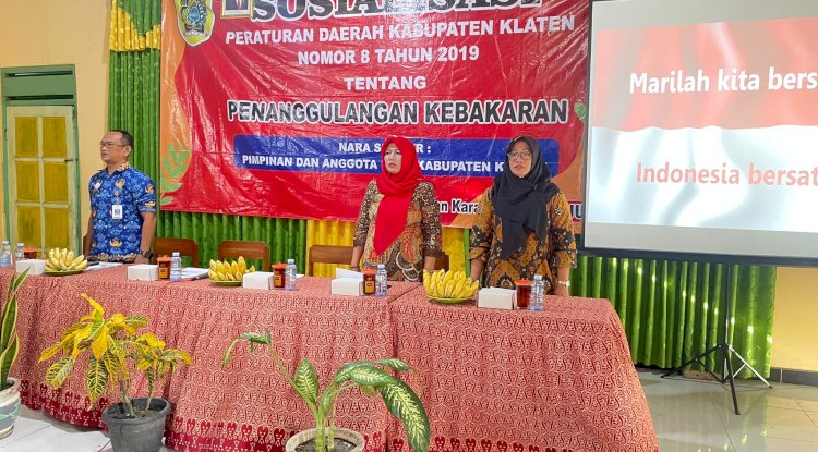 Sosialisasi Peraturan Daerah Tentang Penanggulangan Kebakaran