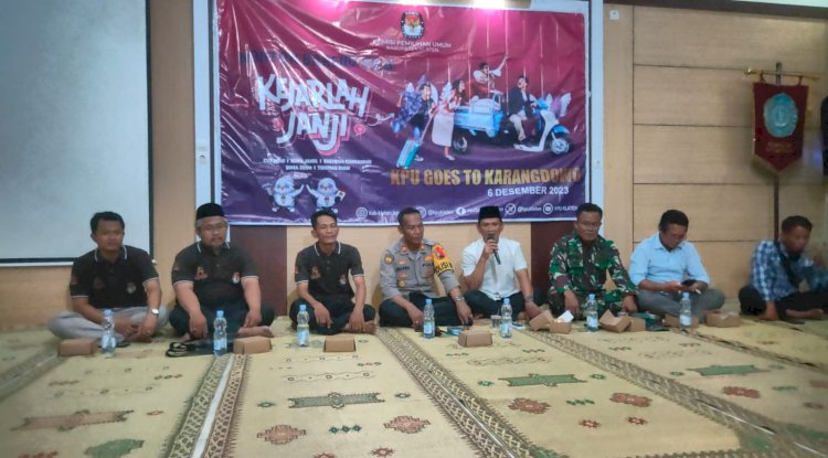 Sosialisasi Pemilu Dengan Nonton Film "Kejarlah Janji"