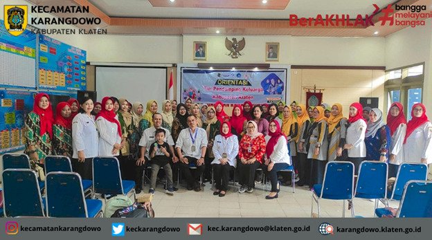 PLKB Kecamatan Karangdowo Menggelar Kegiatan Orientasi Tim Penggerak Keluarga (TPK) di Aula Kantor Kecamatan Karangdowo