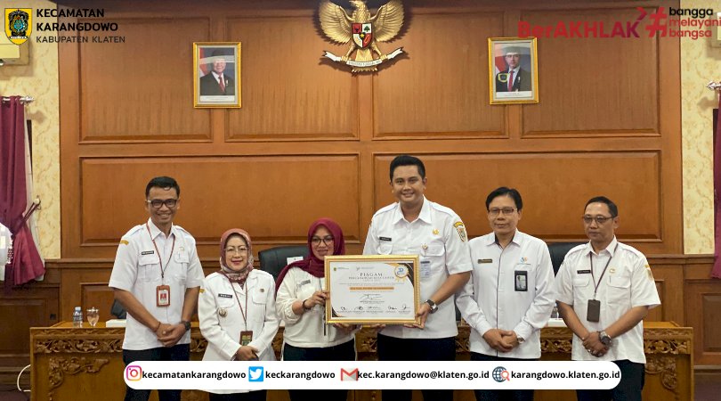 Pencanangan Program Desa Cantik (CINTA STATISTIK) di Desa Soka Kecamatan Karangdowo