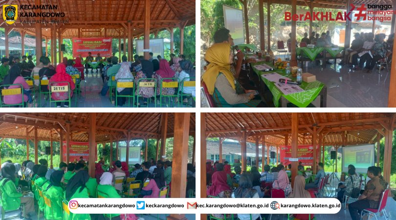 Sosialisasi Peraturan Daerah Kabupaten Klaten No. 6 Tahun 2018 Tentang Penyelenggaraan Pengelolaan Sampah di Wilayah Kecamatan Karangdowo (Desa Bakungan)