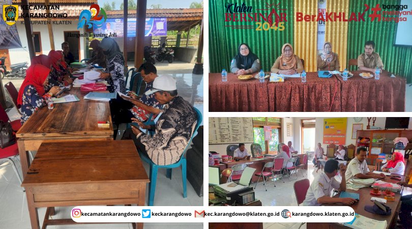 Penilaian Lomba Tertib Administrasi Desa Tingkat Kecamatan Tahun 2025