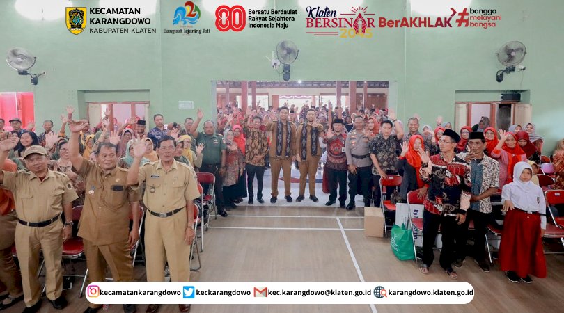 Sambung Roso Bupati & Wakil Bupati Klaten Di Desa Ringinputih Kecamatan Karangdowo Tahun 2025