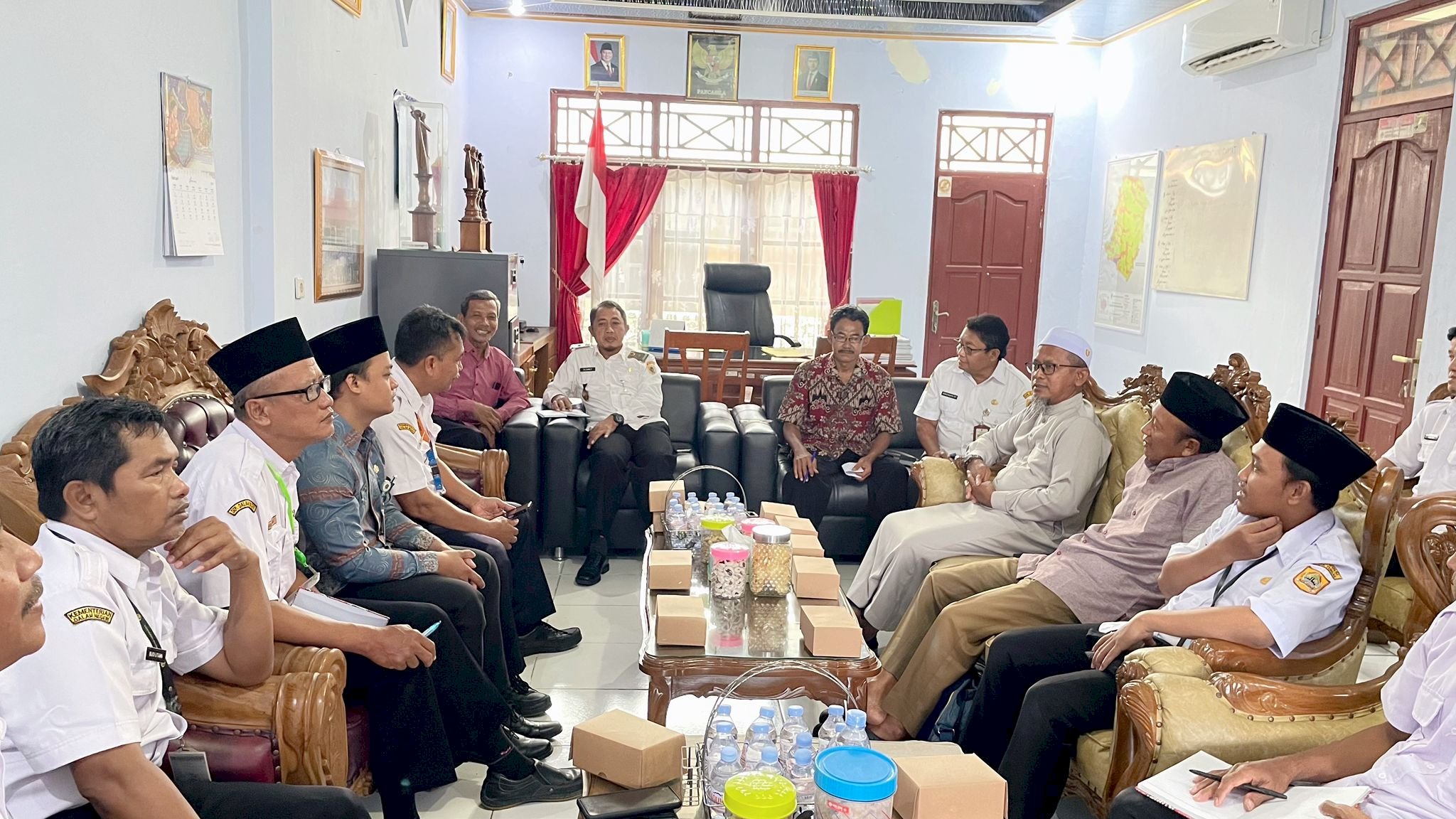 SAMBUT RAMADHAN 1447 H KECAMATAN KARANGDOWO LAKUKAN KOORDINASI BERSAMA TOGA, TOMAS