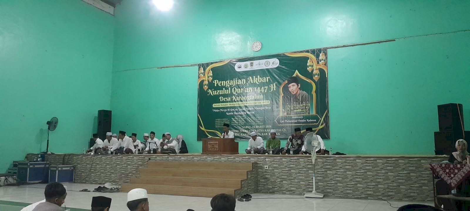 PESAN CAMAT PADA  NUZULUL QUR'AN DI KARANGTALUN KARANGDOWO