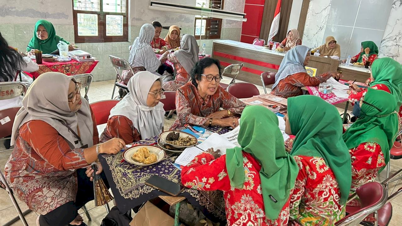 TP PKK KECAMATAN KARANGDOWO ADAKAN PEMBINAAN PADA TP PKK DESA KARANGWUNGU