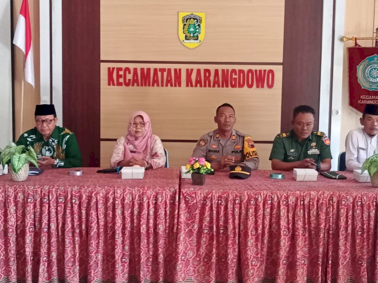 Silaturahmi Paguyuban Kerukunan Umat Beragama (PKUB) Kecamatan Karangdowo