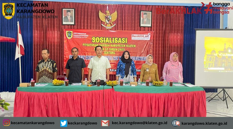 Sosialisasi Pembinaan Ideologi Pancasila dan Wawasan Kebangsaan