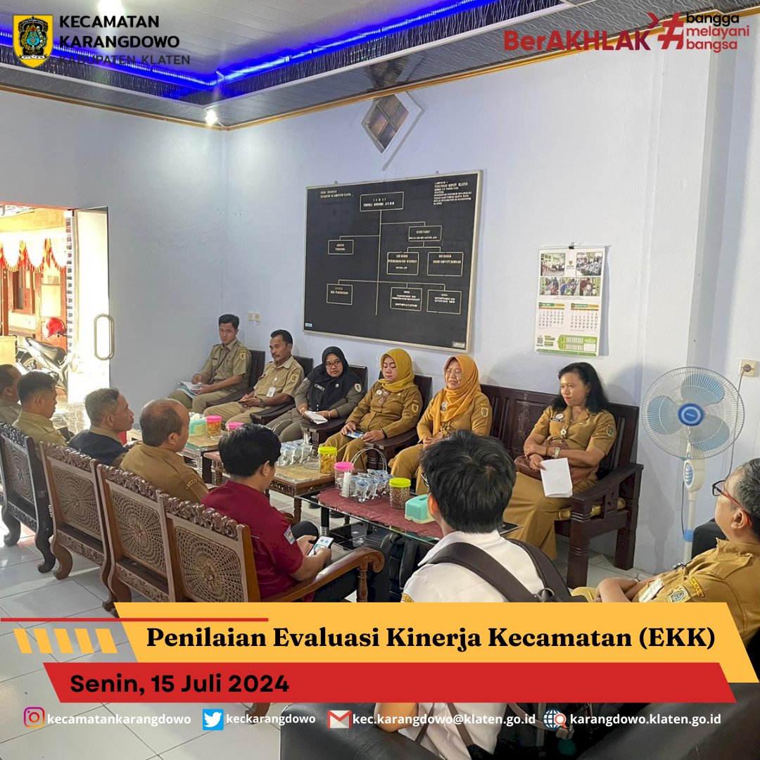 Evaluasi Kinerja Kecamatan Karangdowo Tahun 2024