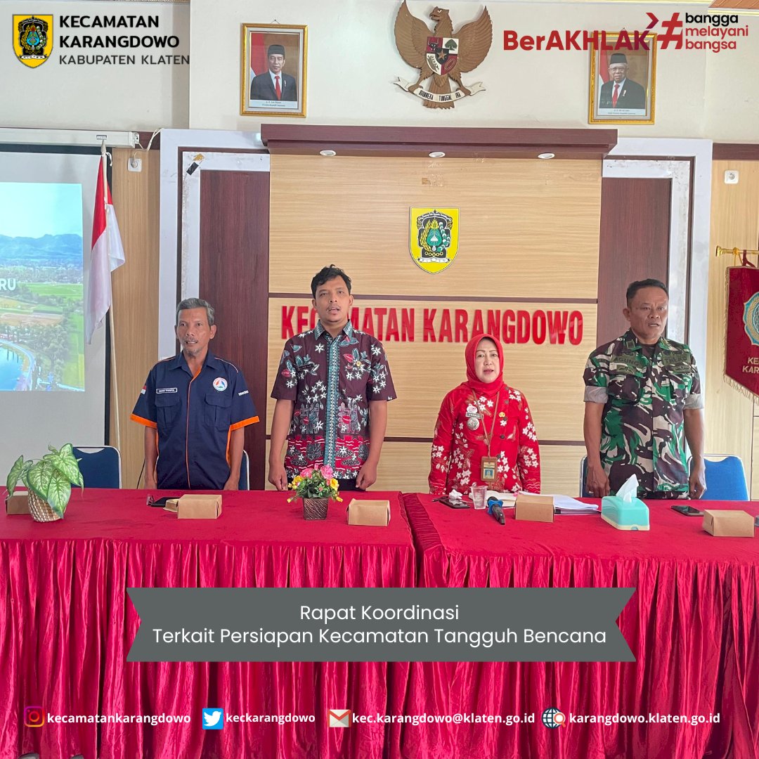 Persiapan Kecamatan Tangguh Bencana (Kencana) Tahun 2024