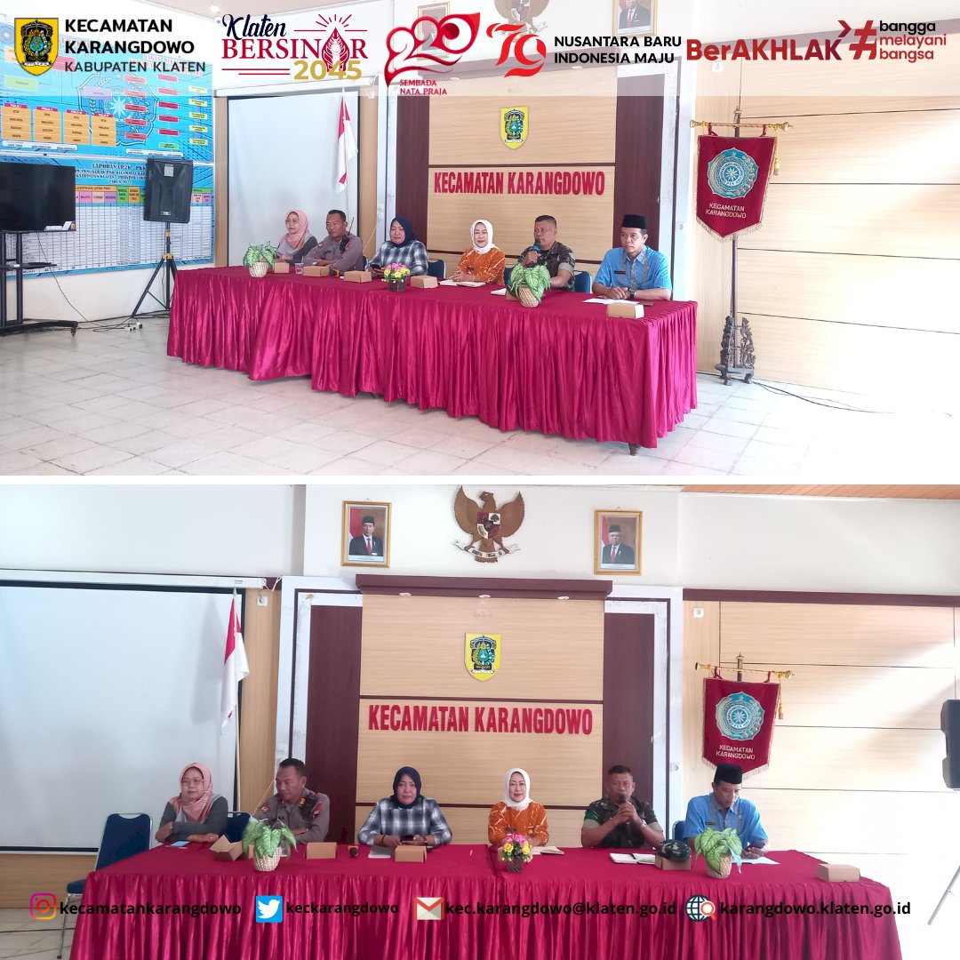 Rakor Kades & Persiapan Sambang Warga Bersama Dispermasdes Kabupaten Klaten