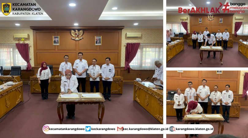 Pencanangan Program Desa Cantik (CINTA STATISTIK) di Desa Soka Kecamatan Karangdowo
