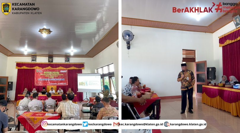 Sosialisasi Peraturan Daerah Kabupaten Klaten No. 6 Tahun 2018 Tentang Penyelenggaraan Pengelolaan Sampah di Wilayah Kecamatan Karangdowo (Desa Babadan dan Desa Karangtalun)