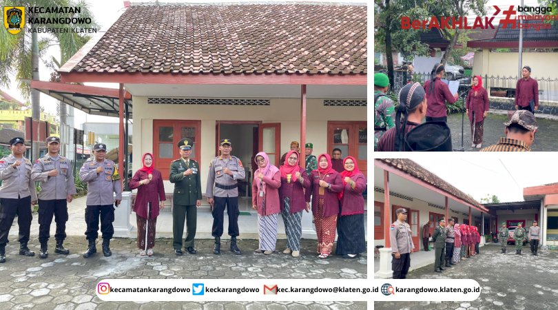 Peringatan Hari Lahir Pancasila Tahun 2025 di Lingkungan Kecamatan Karangdowo